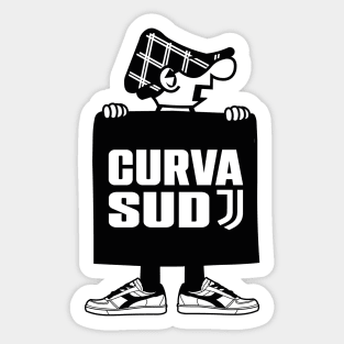 Curva sud juve Sticker